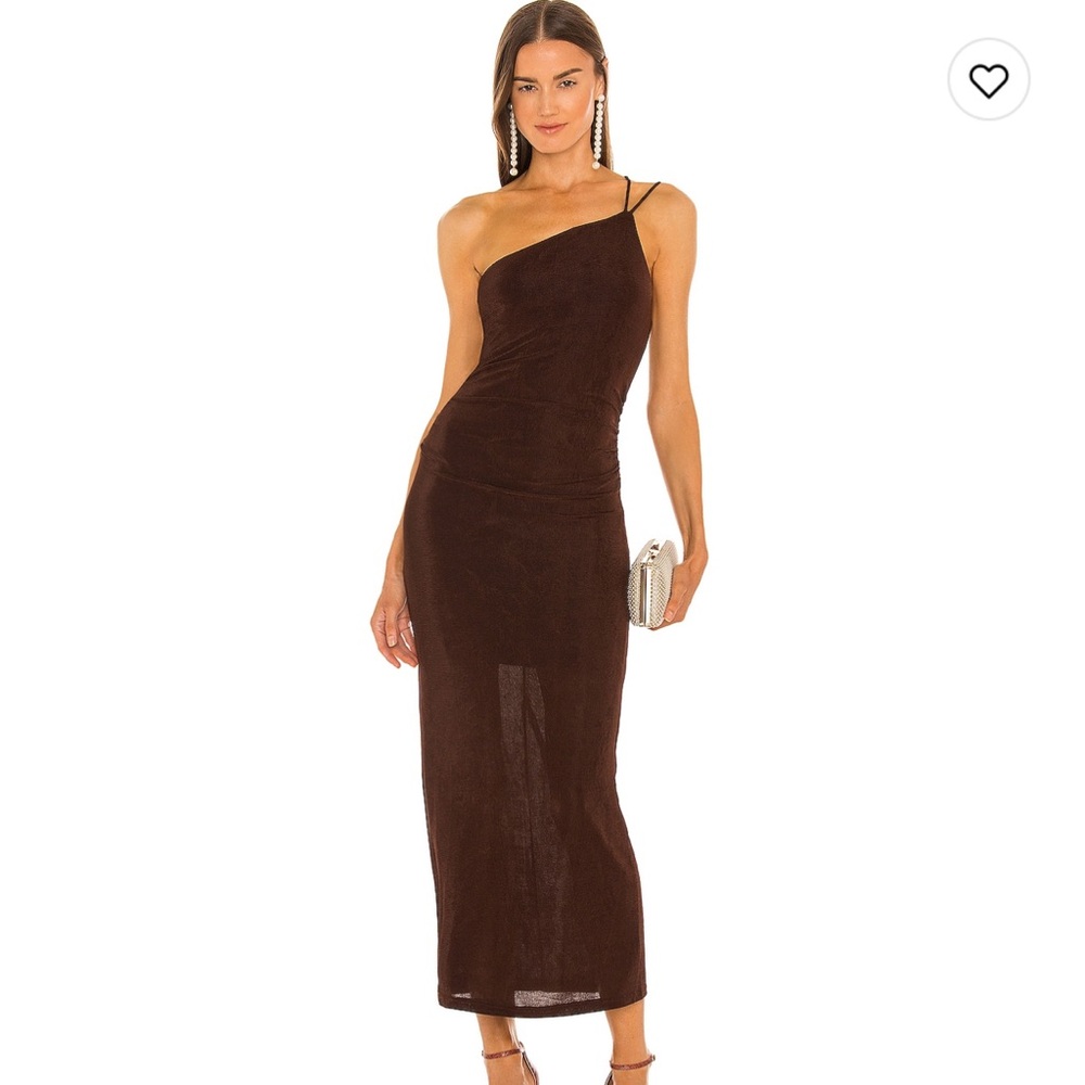Revolve: Significant Other Bella Dress Chocolate Brown Size Small